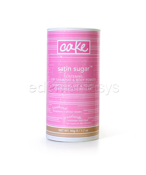 Glistening dry shampoo and body powder