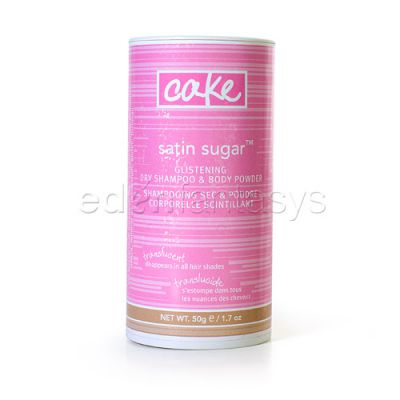 Glistening dry shampoo and body powder