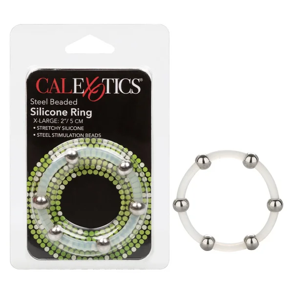 Steel Beaded Silicone Ring X-Large — image 13 of 16