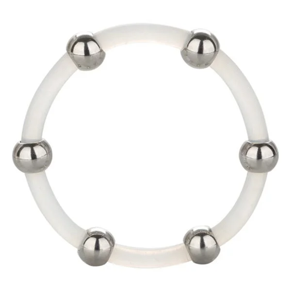 Steel Beaded Silicone Ring X-Large — image 11 of 12