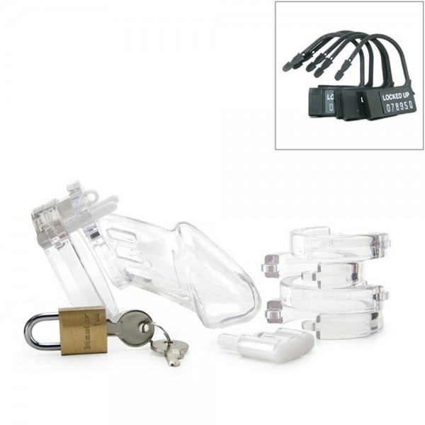 CB-6000 Male Chastity Device Kit
