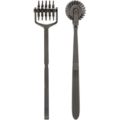 Spike Solid Metal Pinwheel 5 Wheels