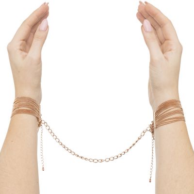 Bondage Boutique Rose Gold Bracelet Cuffs