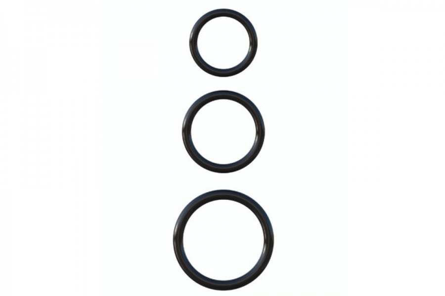 Fantasy C-Ringz Silicone 3-Ring Stamina Set