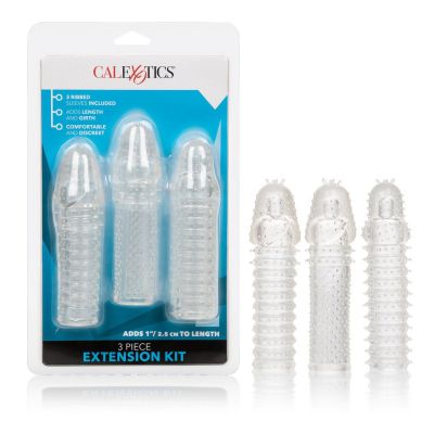 3 PIECE EXTENSION KIT 1 IN CLEAR