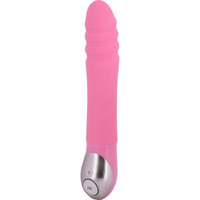 Zest Ribbed Vibrator Pink