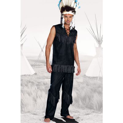 Dreamgirl 3 Pce Native American Men s Costume