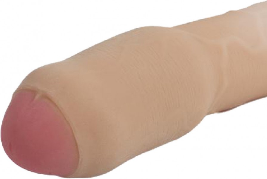 3" Xtra Uncut Transformer Penis Extension (Flesh)