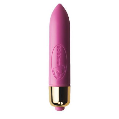 RO80mm 7 Function Bullet Vibrator Pink