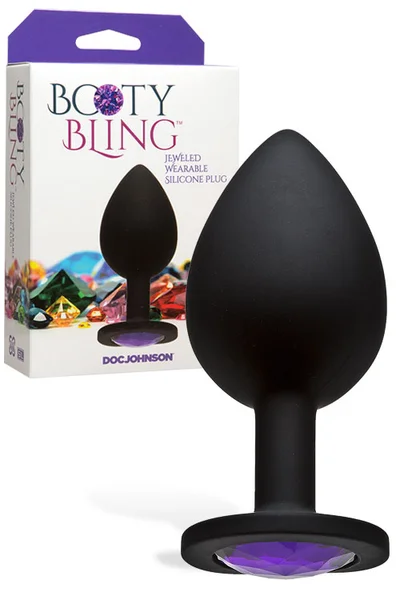 Doc Johnson Silicone Booty Bling 4" Anal Plug — image 4 of 12