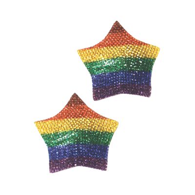 Coquette Pride Rainbow Sequin Pasties