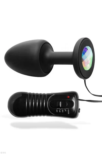 Master Series Vibrating 4.5" Butt Plug With Remote — image 3 of 6