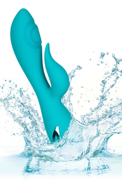 California Exotic Thumping 7.9" Silicone Rabbit Vibrator