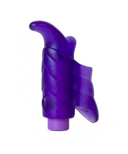 Happy Fingers Fondle Waterproof 3.5 Inch Purple