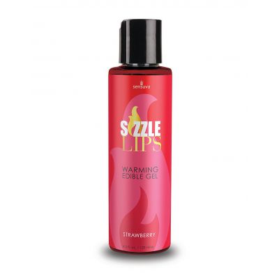 Sensuva Sizzle Lips Warming Edible Gel