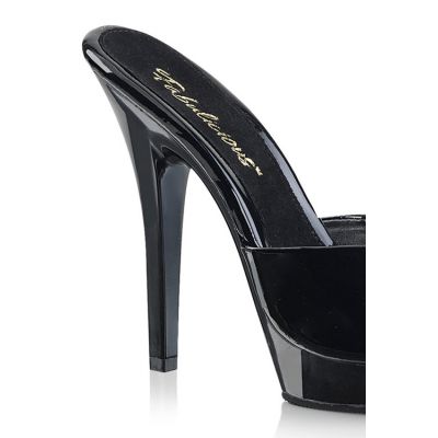 Fabulicious by Pleaser Lip 5 Peep Toe Platform Slide