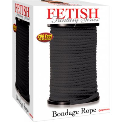 Bondage Rope 200 Feet Black