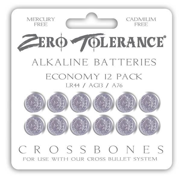 Crossbones LR44 Alkaline Batteries