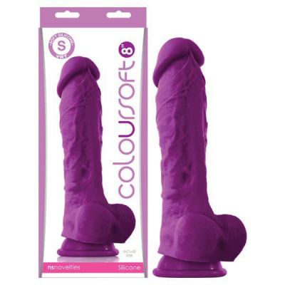 ColourSoft 8 Soft Dildo