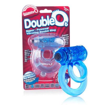 Screaming O DoubleO 6 Cock Ring Blue