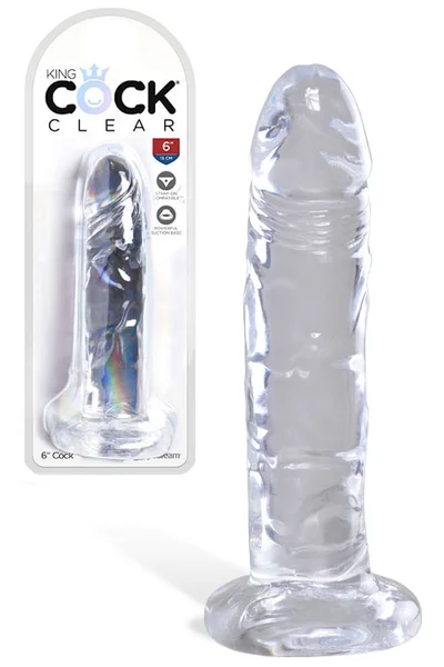Pipedream King Cock 6" Dildo With Suction Base — image 7 of 9