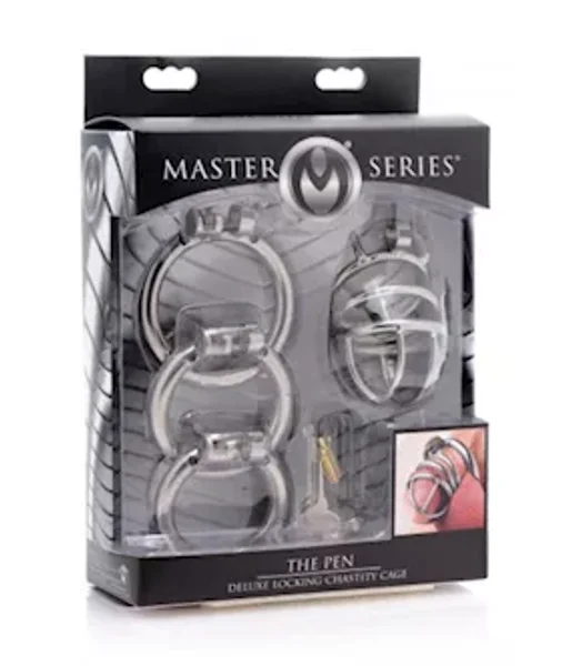 The Pen Deluxe Locking Chastity Cage — image 14 of 14