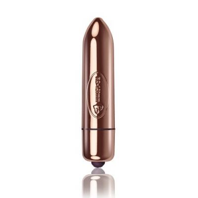 Rocks Off RO 120mm 10 Function Bullet Vibrator Rose Gold