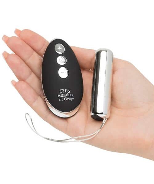 Fifty Shades of Grey Relentless Vibrations Remote Bullet Vibrator