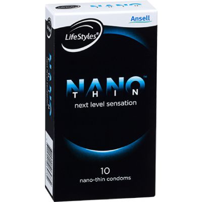 Nano Thin 10 s Latex Condoms