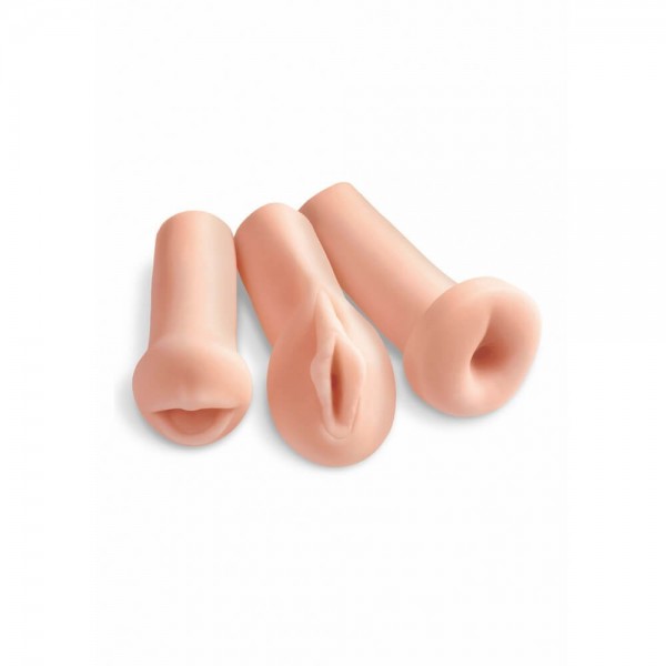 Pipedream Extreme Toyz All 3 Holes Male Masturbator Set