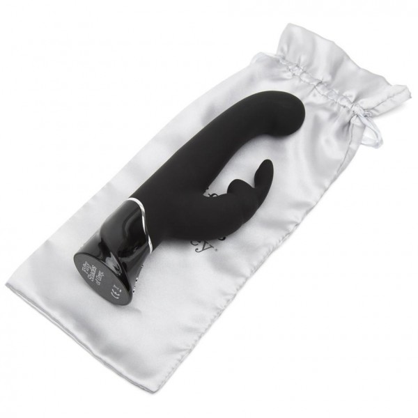 Fifty Shades Greedy Girl 9.5" Rechargeable G-Spot Rabbit Vibrator