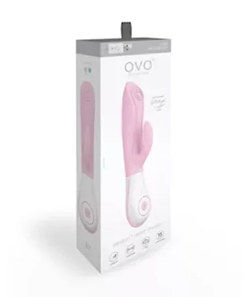 OVO E7 Rabbit-Style Silkskyn Rechargeable Vibrator — image 15 of 15