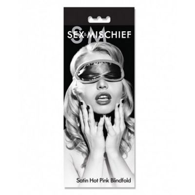 Sex and Mischief satin blindfold