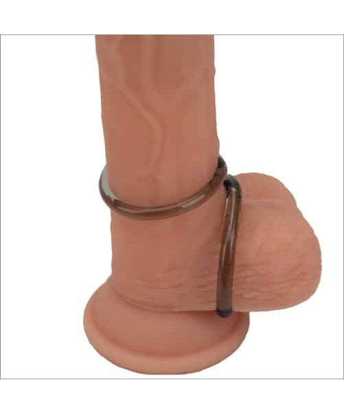 Loving Joy Stretchy Double Cock Ring