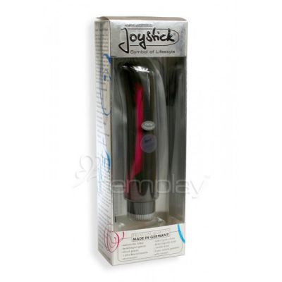 Joystick Silicone Vibrator Fury Black Pink