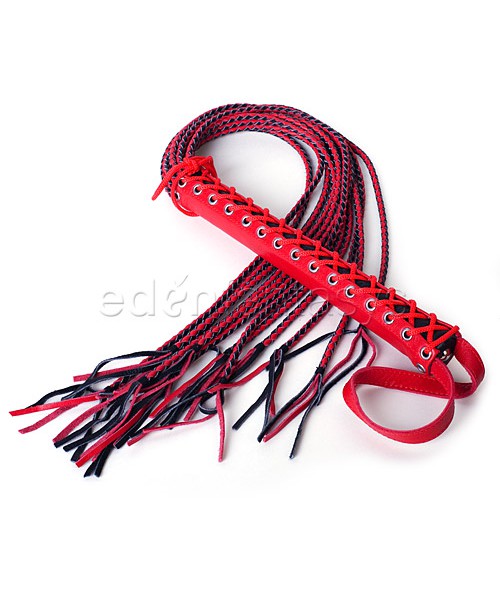 Leather corsette Flog-her flogger