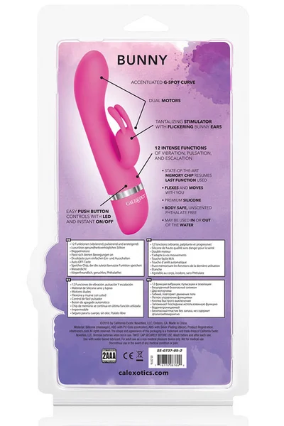 California Exotic Foreplay Frenzy 8" Silicone Rabbit Vibrator — image 10 of 15