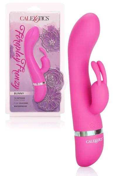 California Exotic Foreplay Frenzy 8" Silicone Rabbit Vibrator — image 6 of 15