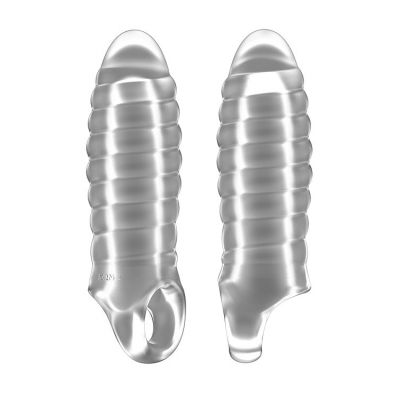 Sono 6 Thick Stretchy Ribbed Penis Extension