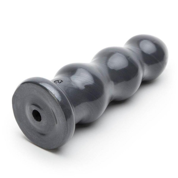 American Bombshell B-10 Tango Huge 10 Inch Butt Plug Gun Metal Grey