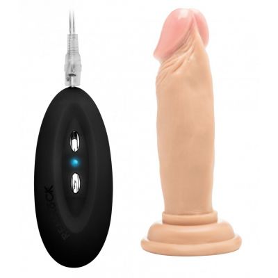 RealRock Vibrating 6 Inch Realistic Dong
