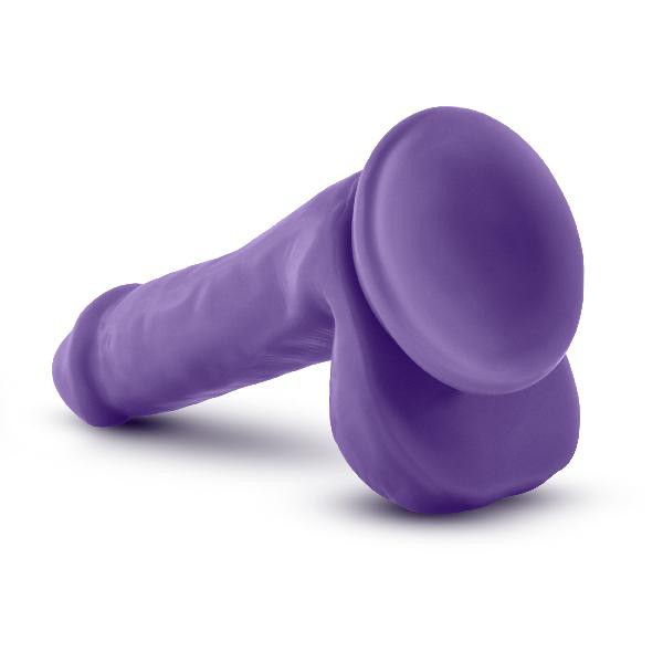 Au Natural Bold Delight 6in Dildo Purple — image 5 of 5