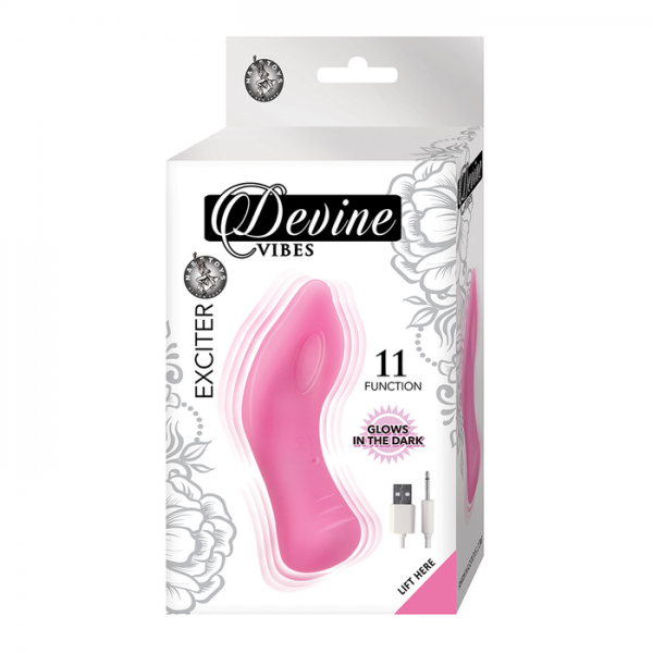 Waterproof Glow In The Dark Rechargeable Clit Vibrator — image 3 of 4