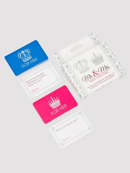 Mr & Mrs Trivia Card Game — image 4 of 4