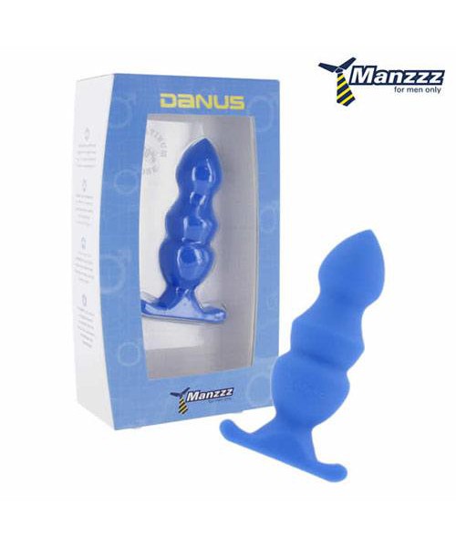 ManzzzToys Danus Blue Butt Plug