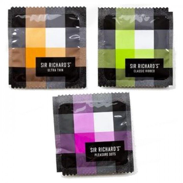 Sir Richard's 3 Pack Lubricated Condoms