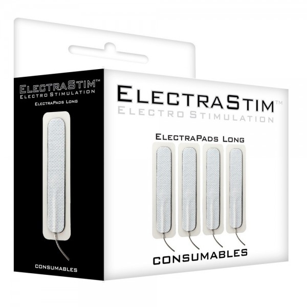 ElectraStim Penis/Vagina Uni-Polar Long ElectraPads (4 pack)