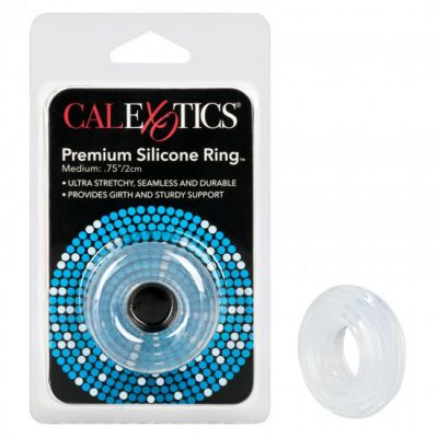 Premium Silicone Ring Clear Medium