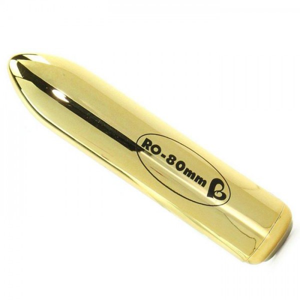 80mm Rechargeable Bullet Gold
