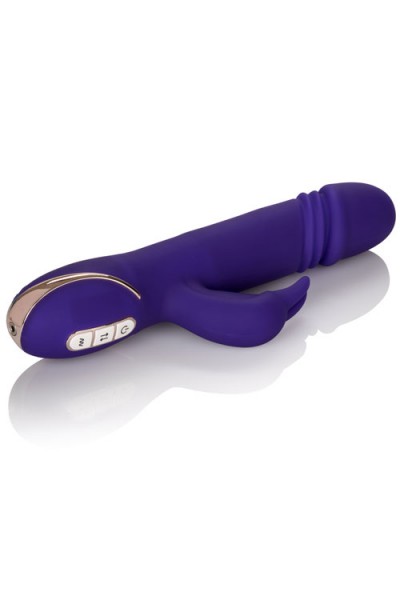California Exotic Ultra-Powerful Rechargeable Thrusting 9" Jack Rabbit Vibrator